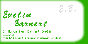 evelin barnert business card